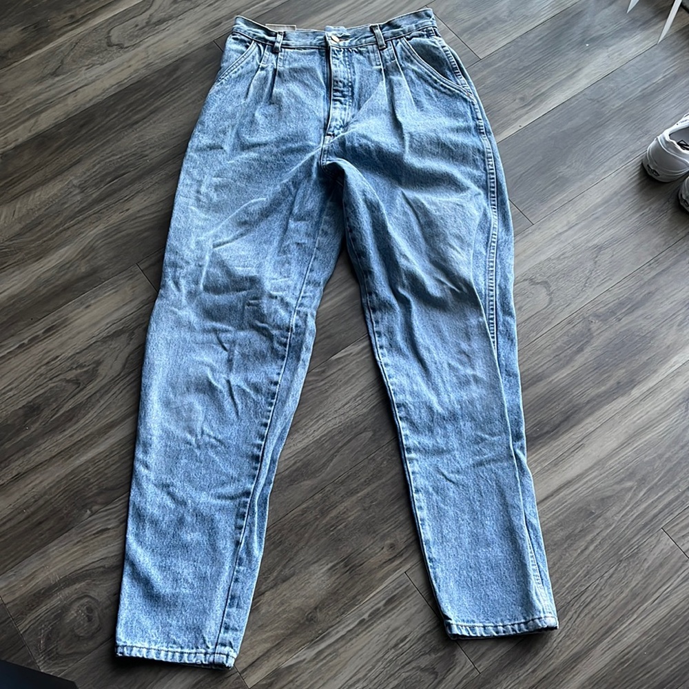 light wash bill blass jeans